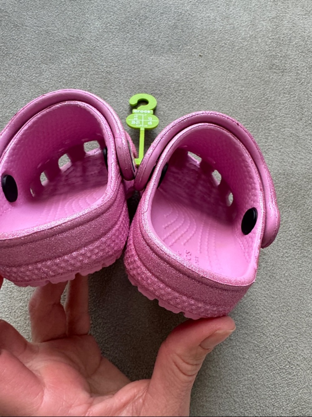 CROCS Toddler Sparkle Clog - Picture 5 of 5